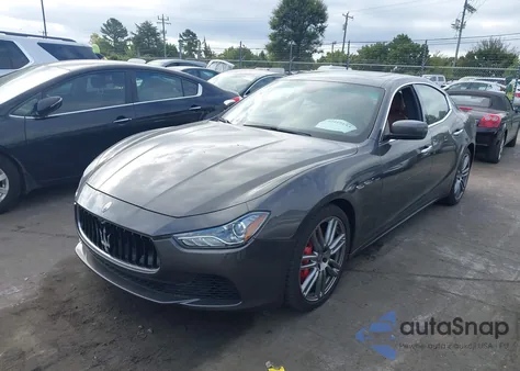 2016 Maserati Ghibli S Q4 z USA, uszkodzony, nr VIN ZAM57RTA0G1177108